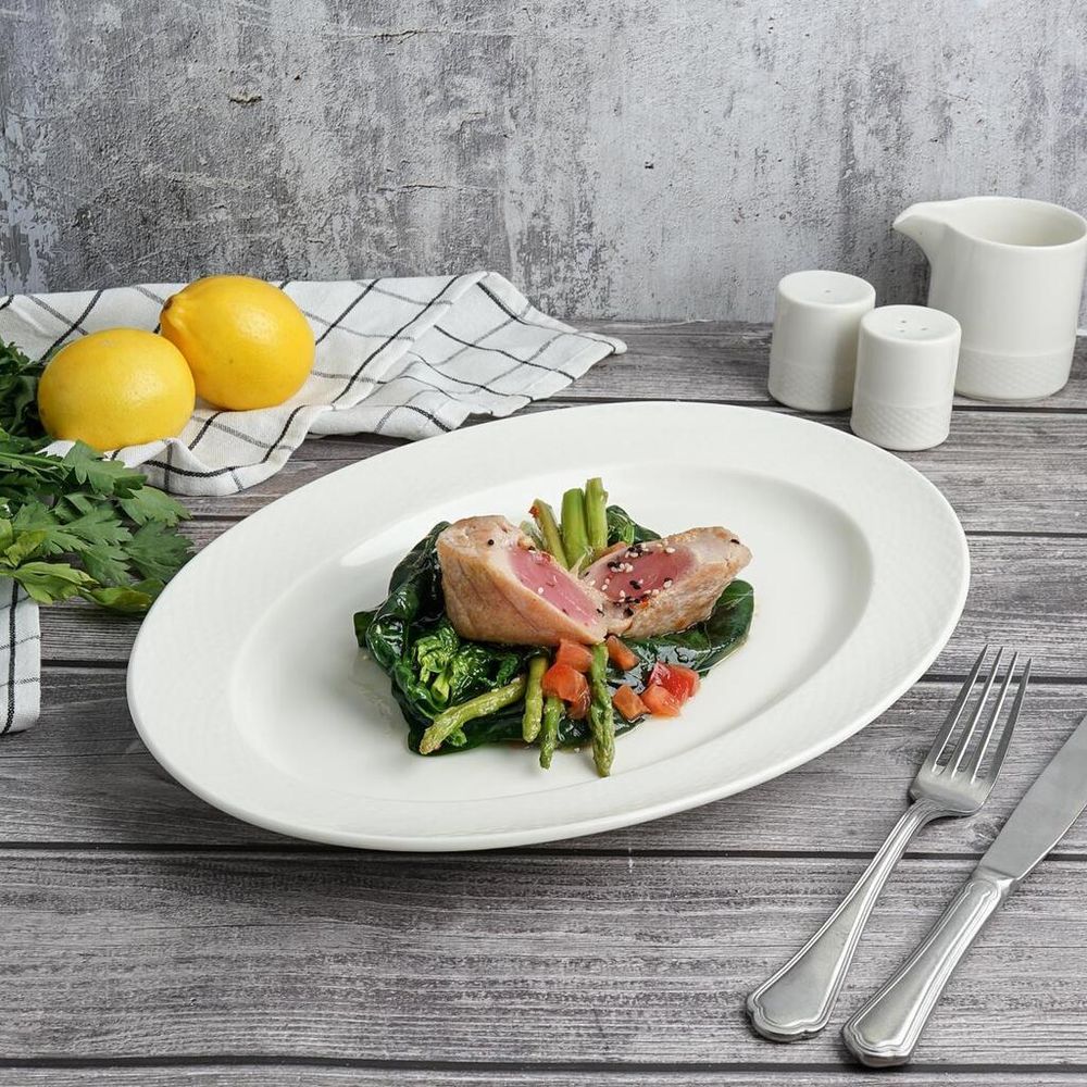 Блюдо овальное 36*26 см h3,2 см Impress Noble [1]