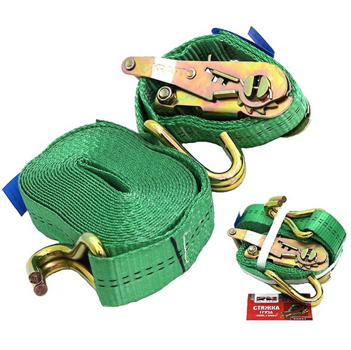 Стяжка груза (5м) 3 т. с замком 2 крючка (RedMark)