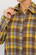Рубашка Денни (желто-коричневая) Б14135-7М LT Collection