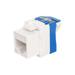 Модуль Keystone Toolless RJ45,  cat. 6,  UTP,  180 град.,  белый