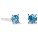 Серьги Coeur de Lion Blue-Silver 0207/21-0717