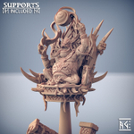 Людоящер Драконорождённый Dragonborn Lizardmen Seraphon Серафон Маг Волшебник Колдун Чародей миниатюра для dnd, днд, pathfinder, фентези, Настольная игра, НРИ, Варгейм, РПГ