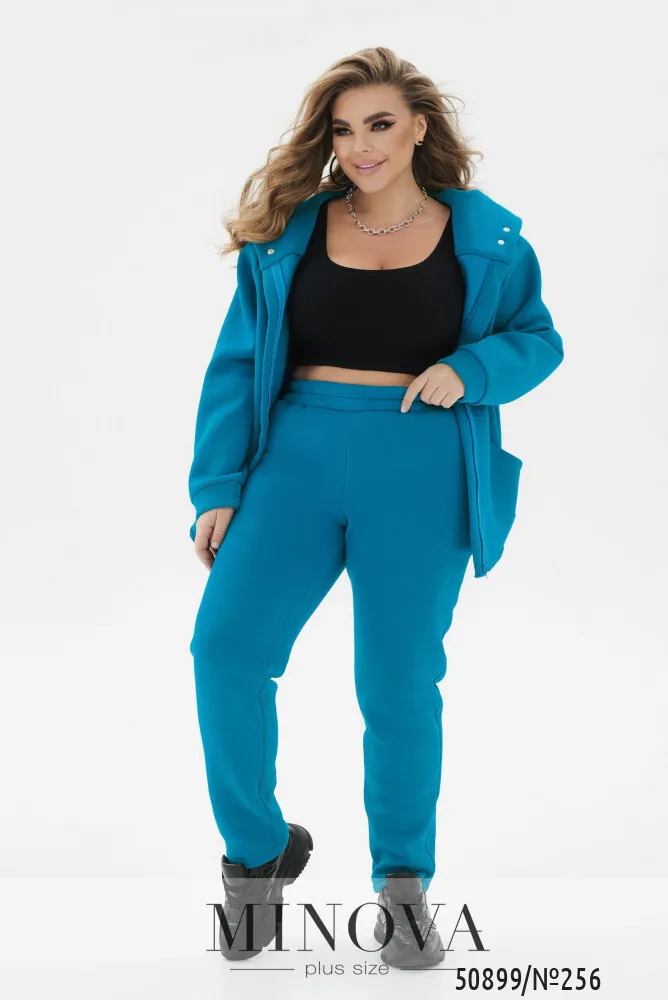 Костюм 256-бирюзовый-голубой Minova