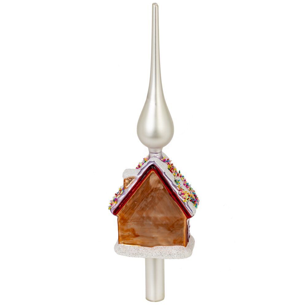 GAEM Верхушка елочная "Домик", L8 W5,5 H30 см