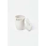 Тигель керамический, 25 мл, высокая стенка