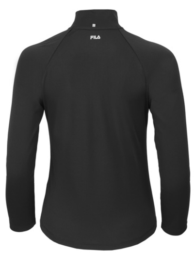 Женская теннисная футболка (dł. Рукава) Fila Longsleeve Grace - black