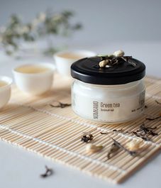 №51 Зеленый чай, ароматическая свеча Library, Nomkamo