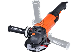 Углошлифовальная машина (УШМ) PATRIOT AG 128E тонкий корпус, пылезащищенная, диск 125 мм 110301129