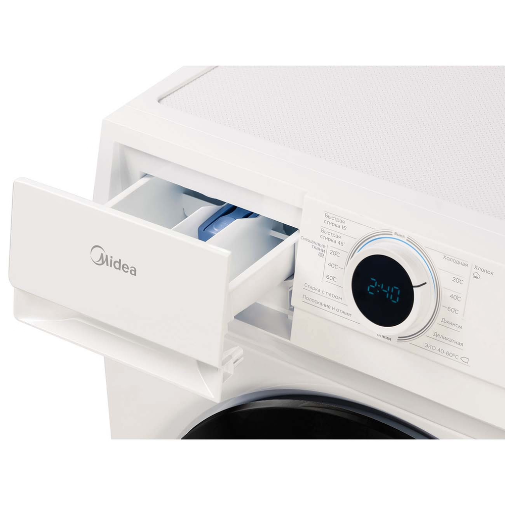 Стиральная машина Midea MF100W80BS/W-RU (q)