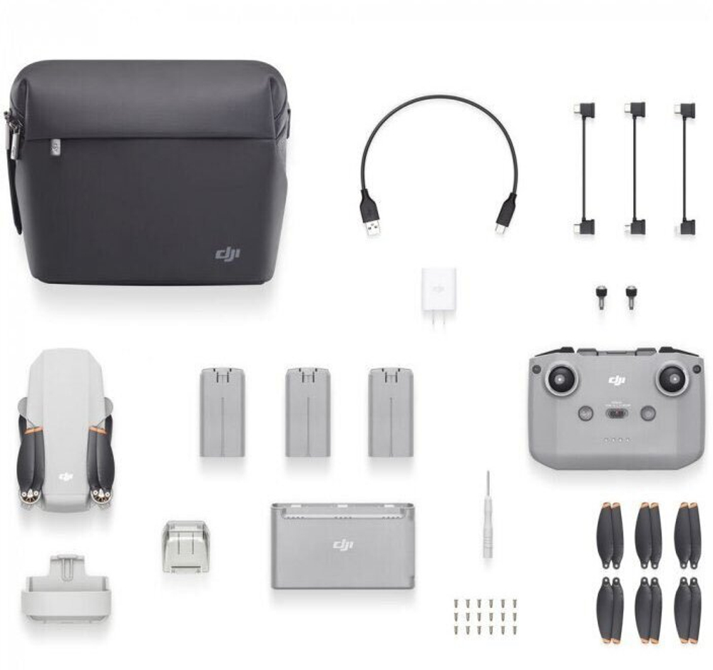 Квадрокоптер DJI Mavic Mini Fly More Combo, white