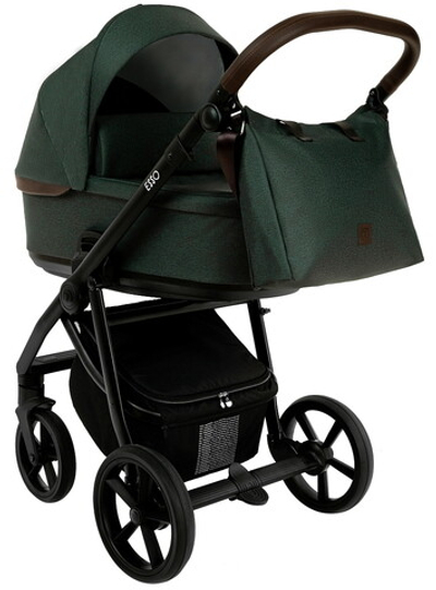 Детская коляска Roan Esso 2 в 1 ESS113/1 Dark Green/Black