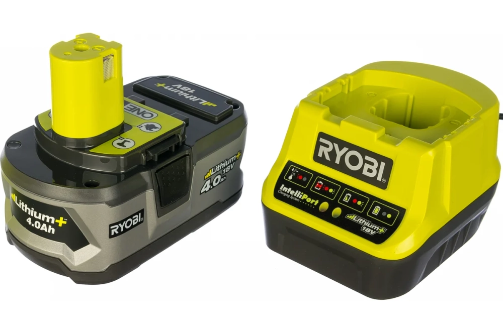 Набор Ryobi ONE+ RC18120-140 5133003360 аккумулятор (18 В; 4.0 A*ч; Li-Ion) и зарядное устройство RC18120