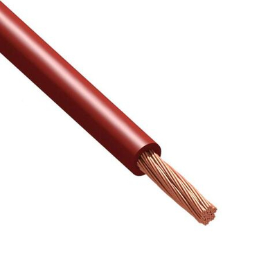 Провод силовой ПУГВнг(А)-LS 1х10 красный ТРТС многопроволочный Дмитров-Кабель