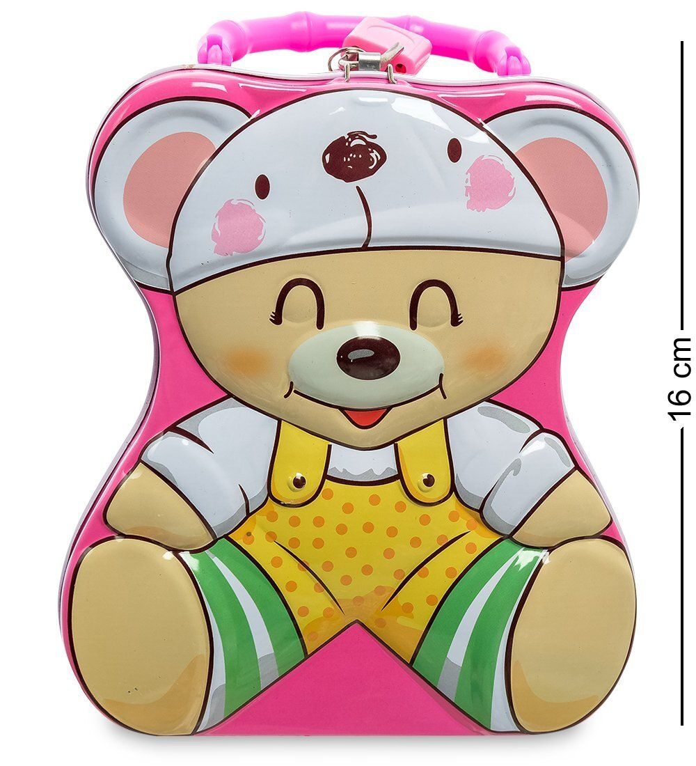 BX- 01/2 Металлическая копилка «Мишка»