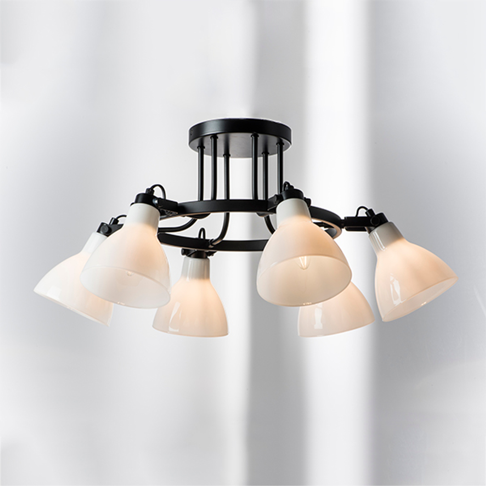 761060 Люстра ACROBATA 6х40W E14 БЕЛЫЙ