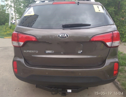 Фаркоп Бизон на Kia Sorento FA 0724-E (с 2012 г.в.) (паспорт и сертификат в комплекте)(без электрики)