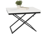 Стол-трансформер ГЗМИ Орфей 1, черный/белый