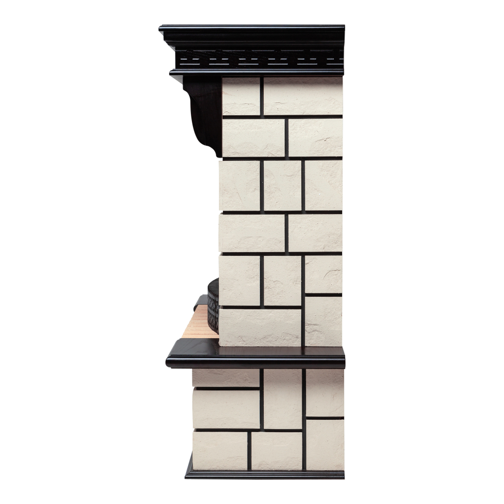 Каминокомплект Real Flame Stone 25/25,5 AO с очагом Saphir 25,5