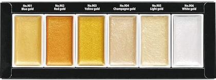 Kuretake Gansai Tambi 6 цветов Starry