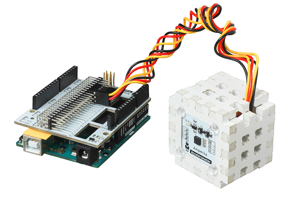 Аналоговый акселерометр (Troyka-модуль)