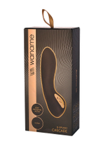 Вибратор для стимуляции точки G Waname Cascade черный 15 см
