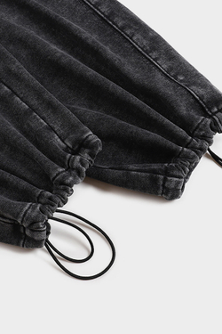Трикотажные Брюки SHMOT "BLANK" GARMENT DYE Черный