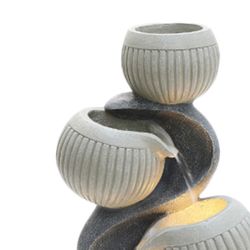 Waterfall Фонтан с подсветкой Пузыри