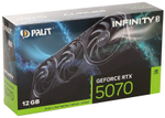 Видеокарта Palit RTX 5070 Infinity 3 (NE75070019K9-GB2050S) 12 Гб