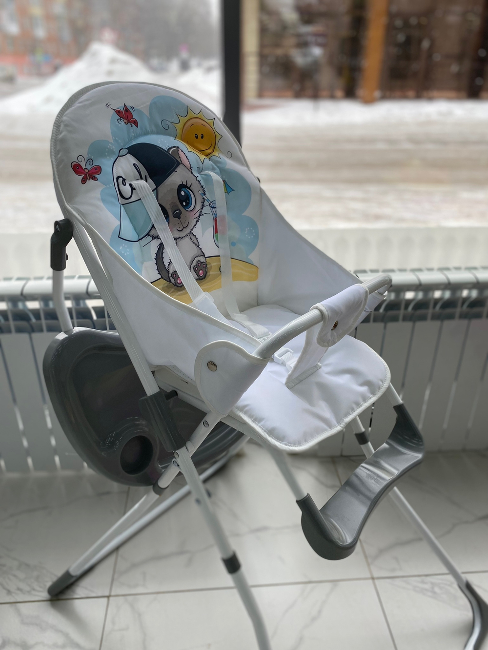 Стул для кормления "ЛАКОМКА" Котик Арт. 1691