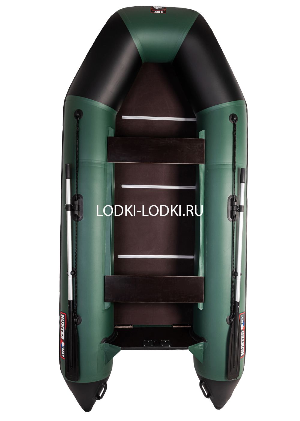 Хантер 320 Л зеленый (Лодка ПВХ)