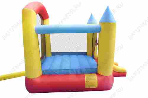 Батут для дачи "В гостях у зверюшек" 2,8*2,1*2,5 м