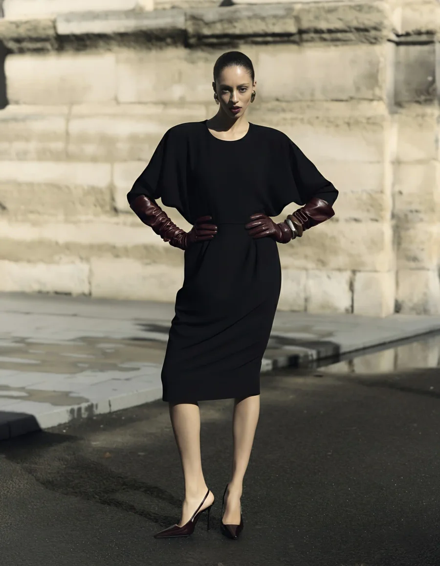 Платье Olea, Черное