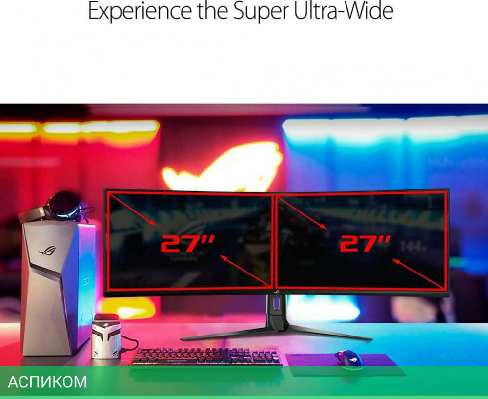 Монитор Asus 49" ROG Strix XG49VQ