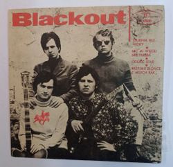 Винтажная виниловая пластинка LP Blackout Studnia Bez Wody 7 дюймов (Польша 1967)