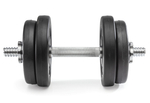 Гриф для гантелей  25 мм. Длина 350 мм. прямой (под гайку) VictoryFit VF-S2535-B2