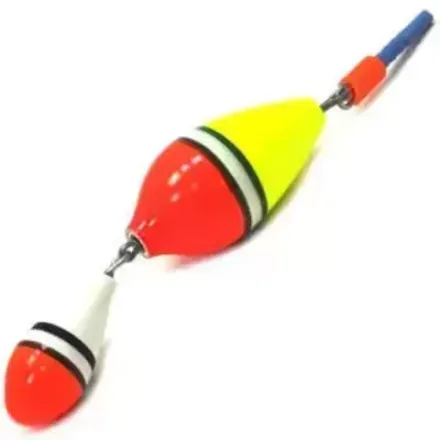 Поплавок зимний ЯМАН "Капля" двойной, бальса, 1,5 г, цв. в ассорт.