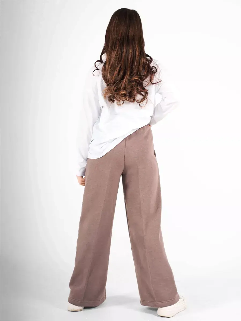 Брюки детские широкие палаццо на резинке