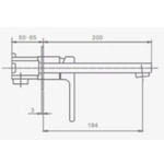 Смеситель для раковины Raglo R30.11.06, черный
