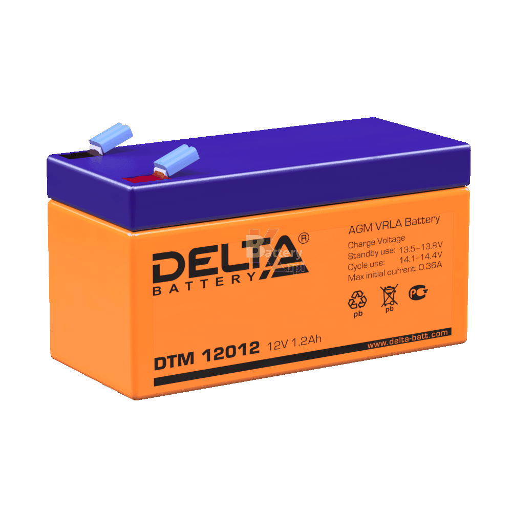 Аккумулятор Delta DTM 12012 (AGM)