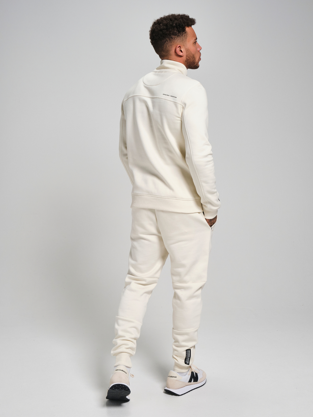 Свитшот с короткой молнией ORIGINAL CREATOR HALF ZIP, Молочный