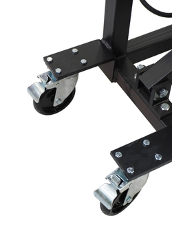 WDK-TKS75M Выпрессовщик шкворней (шкворнедав) гидравлический 75т. С рамой и ручным гидронасосом