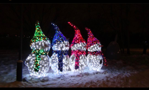 Световая фигура Снеговик СФ.01-008