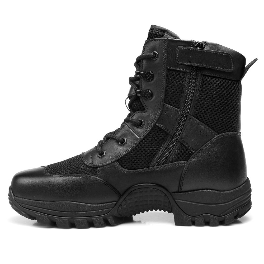 QIANGREN 3515 Summer Breathable Men"s Outdoor Boots Tactical Boots Thin Mesh Hiking Boots