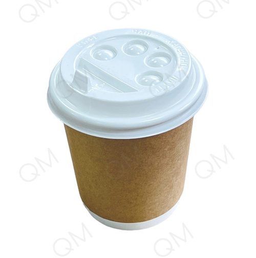 Крышка 90 мм "СтироПласт" для горячих напитков с клапаном (белая) (2000шт/кор)