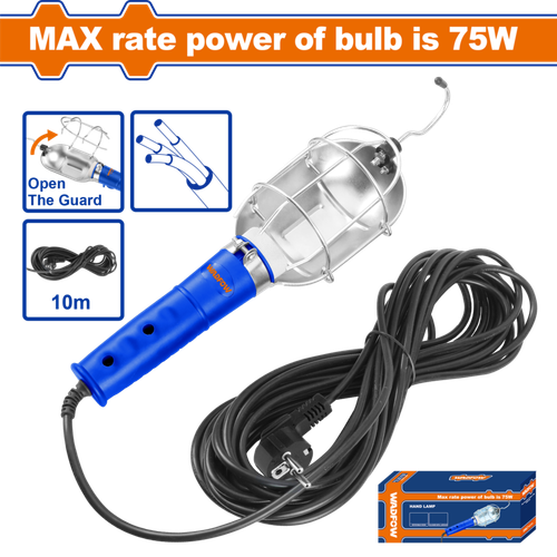 Переносной светильник E27 75 Вт (10) WADFOW WFL30001