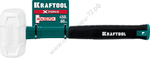 KRAFTOOL X-FORCE 450 г белая, Резиновая киянка (2077-45)