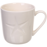 Кружка керамическая 520мл «Белая» сердечко