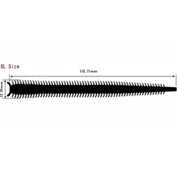 Силиконовая приманка Marukyu Isome L IS06 #Glow pearl sandworm