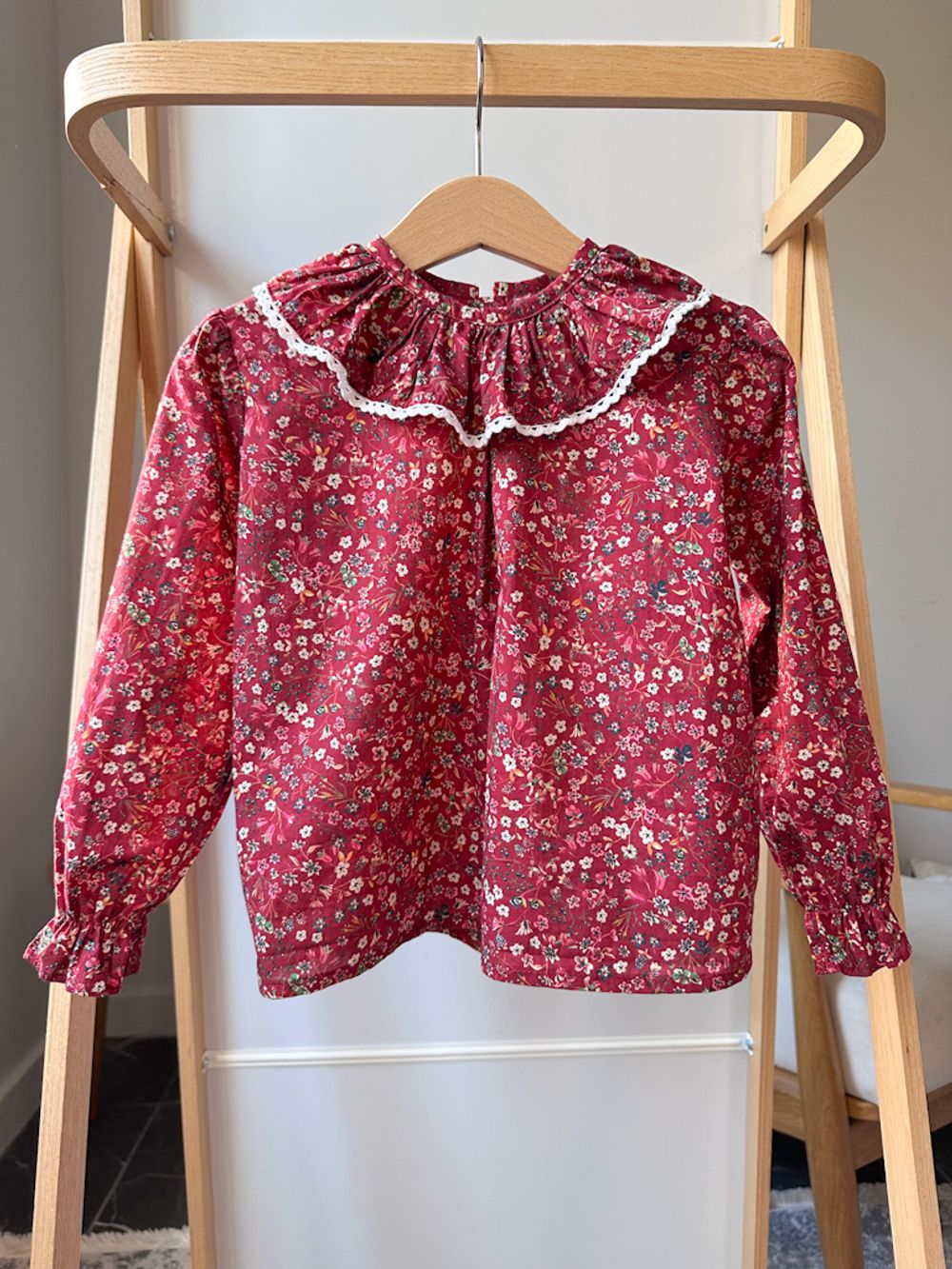 Хлопковая блузка Pukatuka, 104