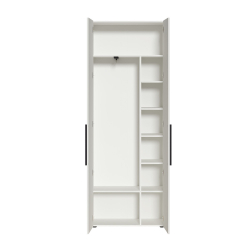 Шкаф для одежды Эйр 13.340, Белый шагрень